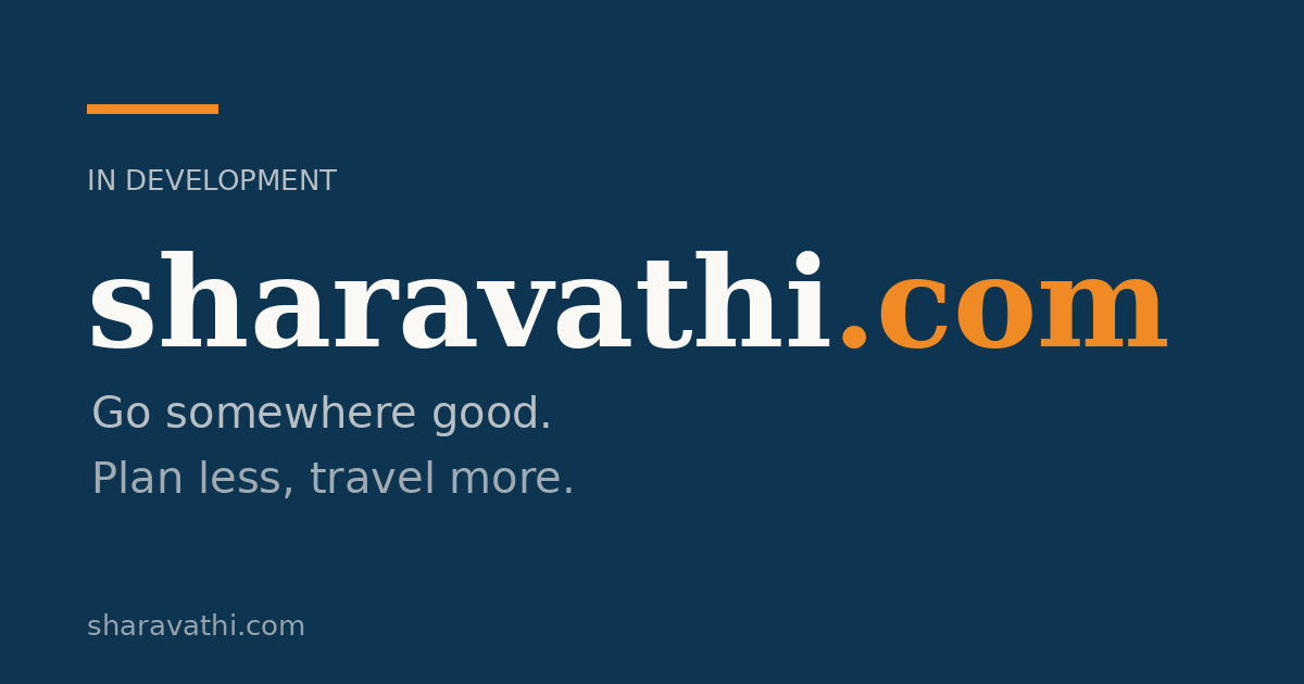 Link preview image for sharavathi.com